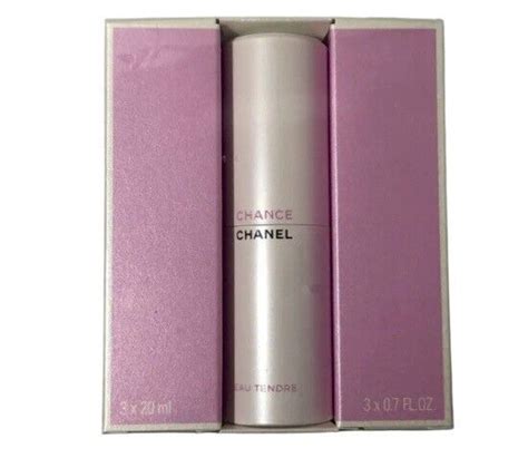 chanel chance 3x20ml|More.